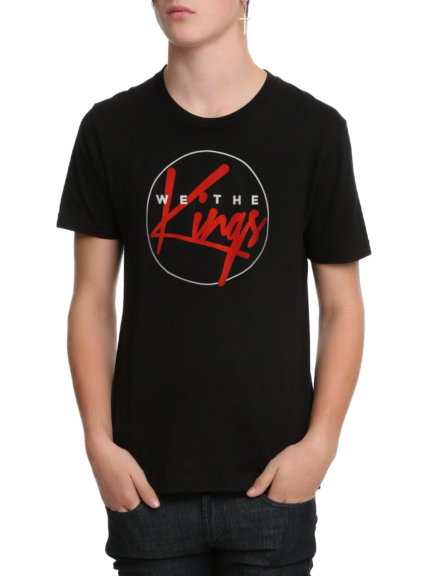 We The Kings Circle Logo T-Shirt, BLACK, hi-res