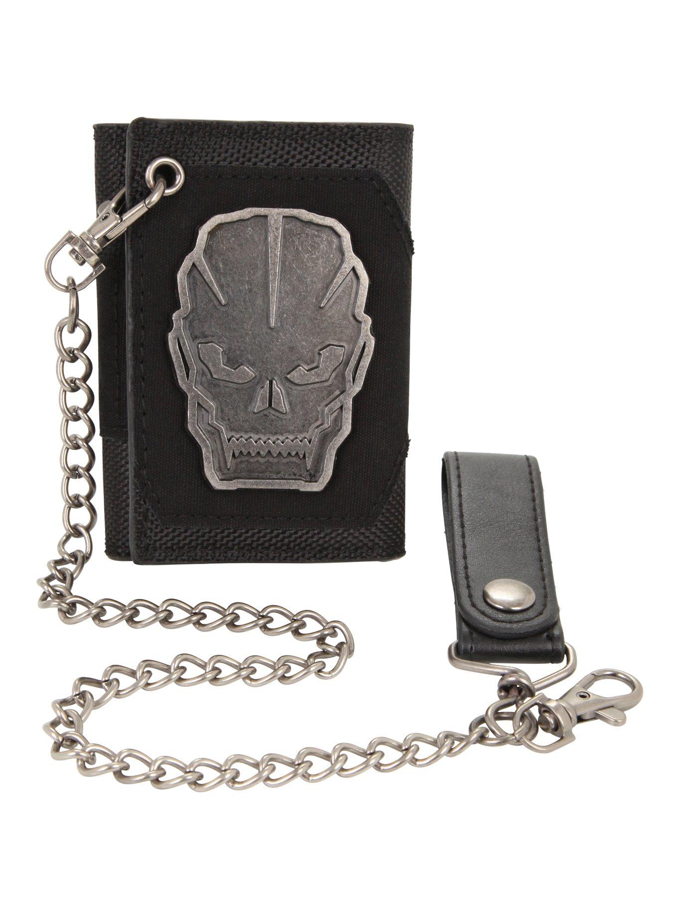 Hell Ride - Skull Wallet Chain - Black