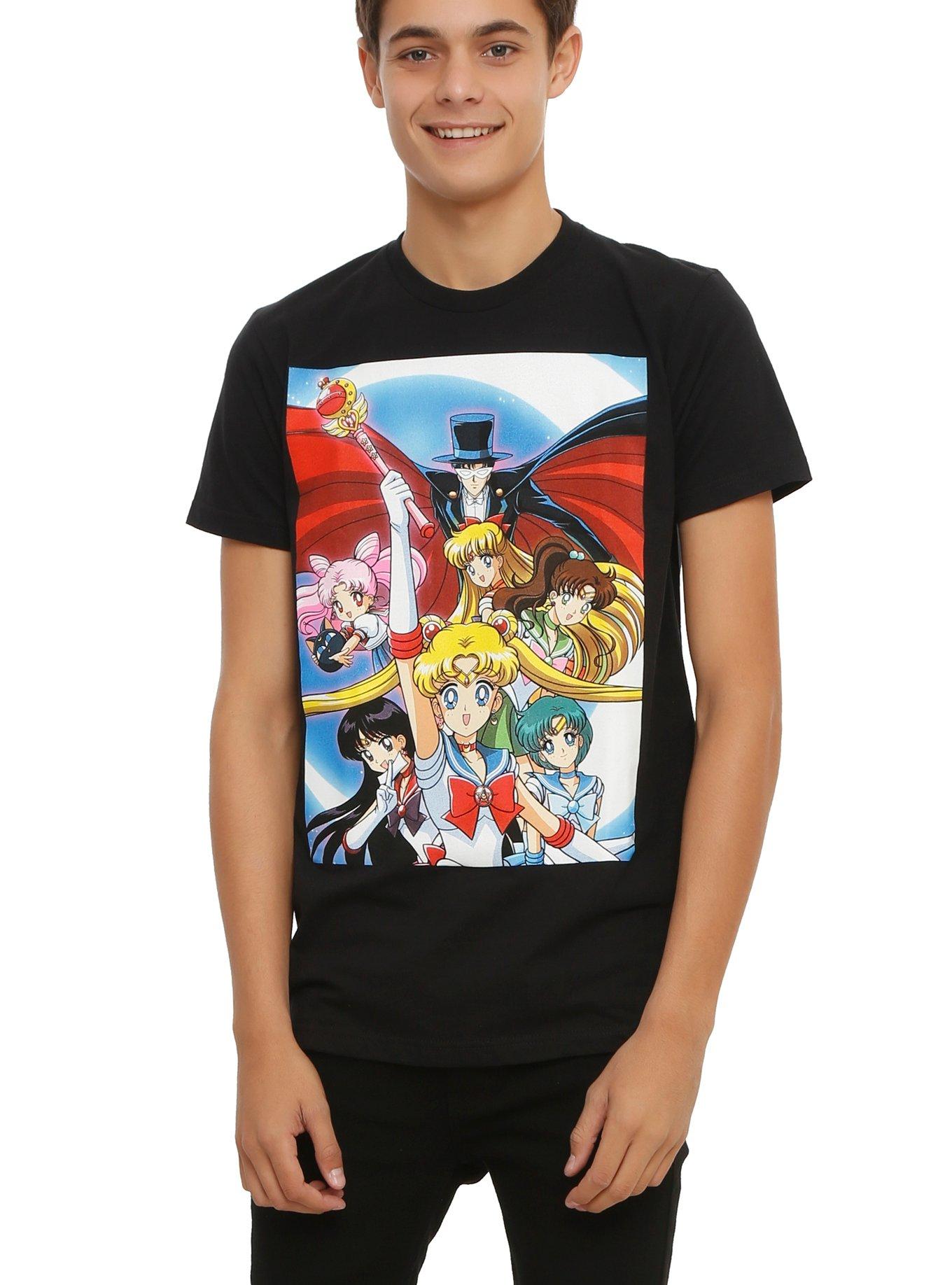 Sailor Moon Characters T Shirt