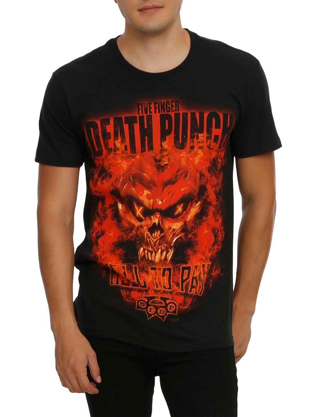 Five Finger Death Punch Hell To Pay T-Shirt, BLACK, hi-res
