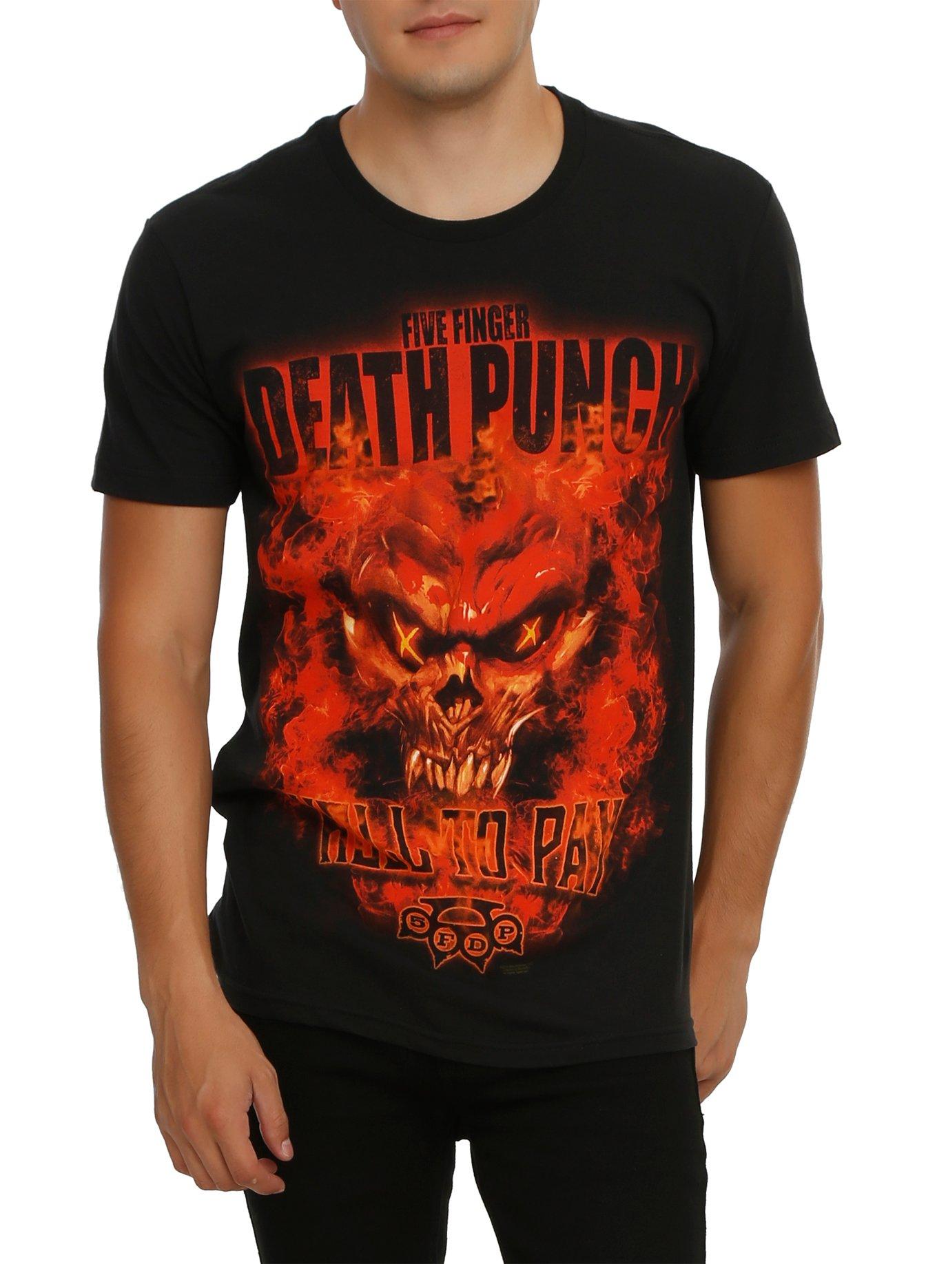 Five Finger Death Punch Hell To Pay T-Shirt, BLACK, hi-res