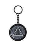 Harry Potter Dark Mark Deathly Hallows Spinner Key Chain, , hi-res