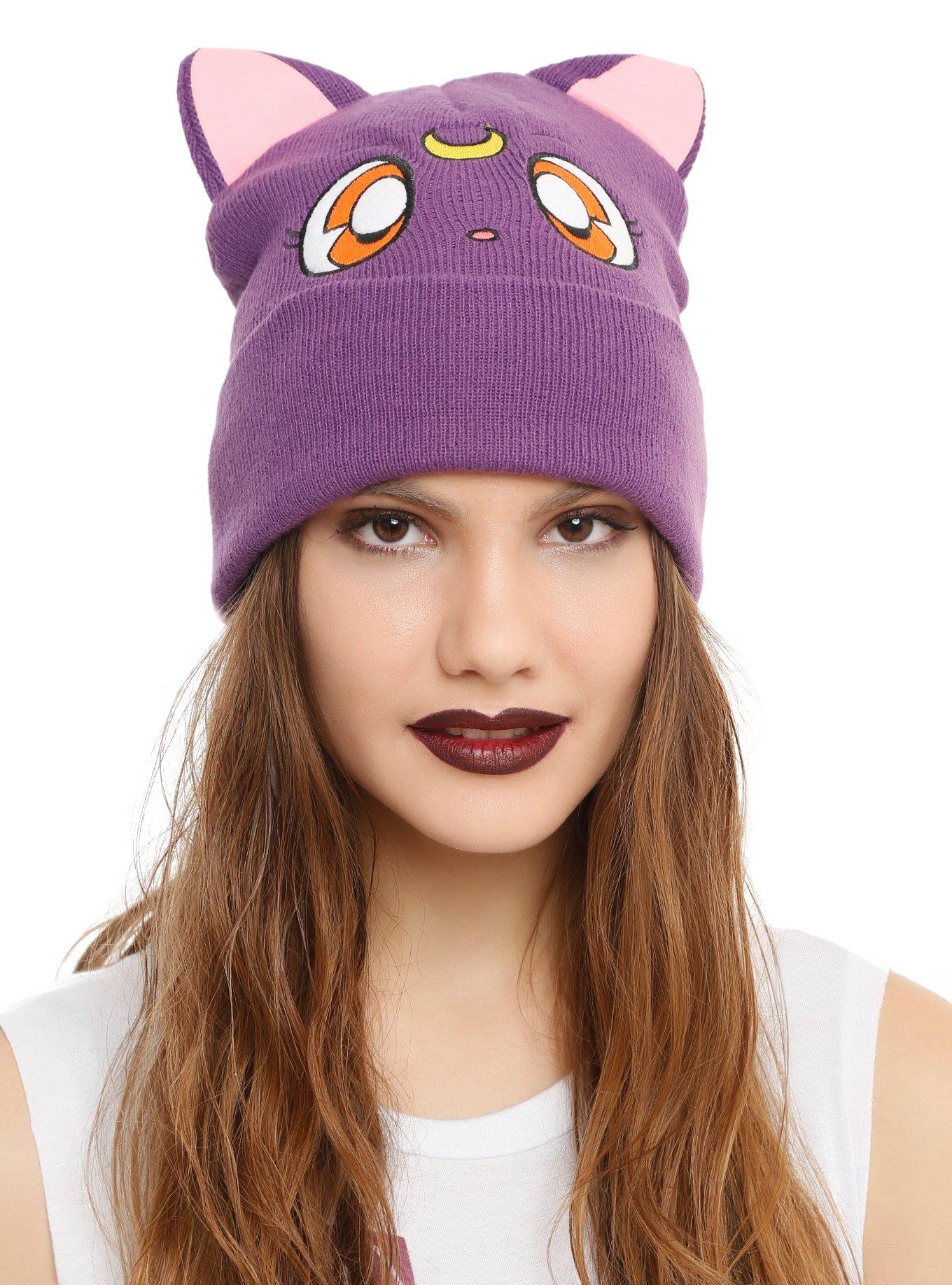 Sailor Moon Luna Beanie, , hi-res