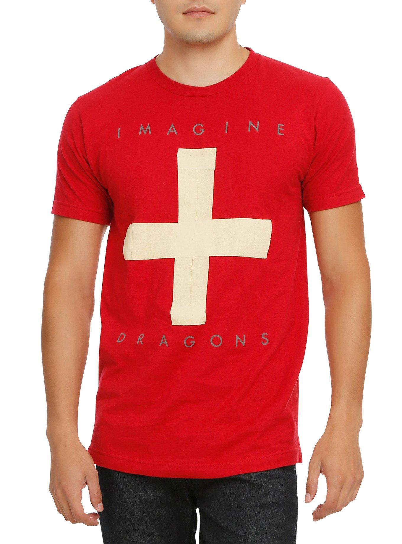 Imagine Dragons Cross T-Shirt | Hot Topic