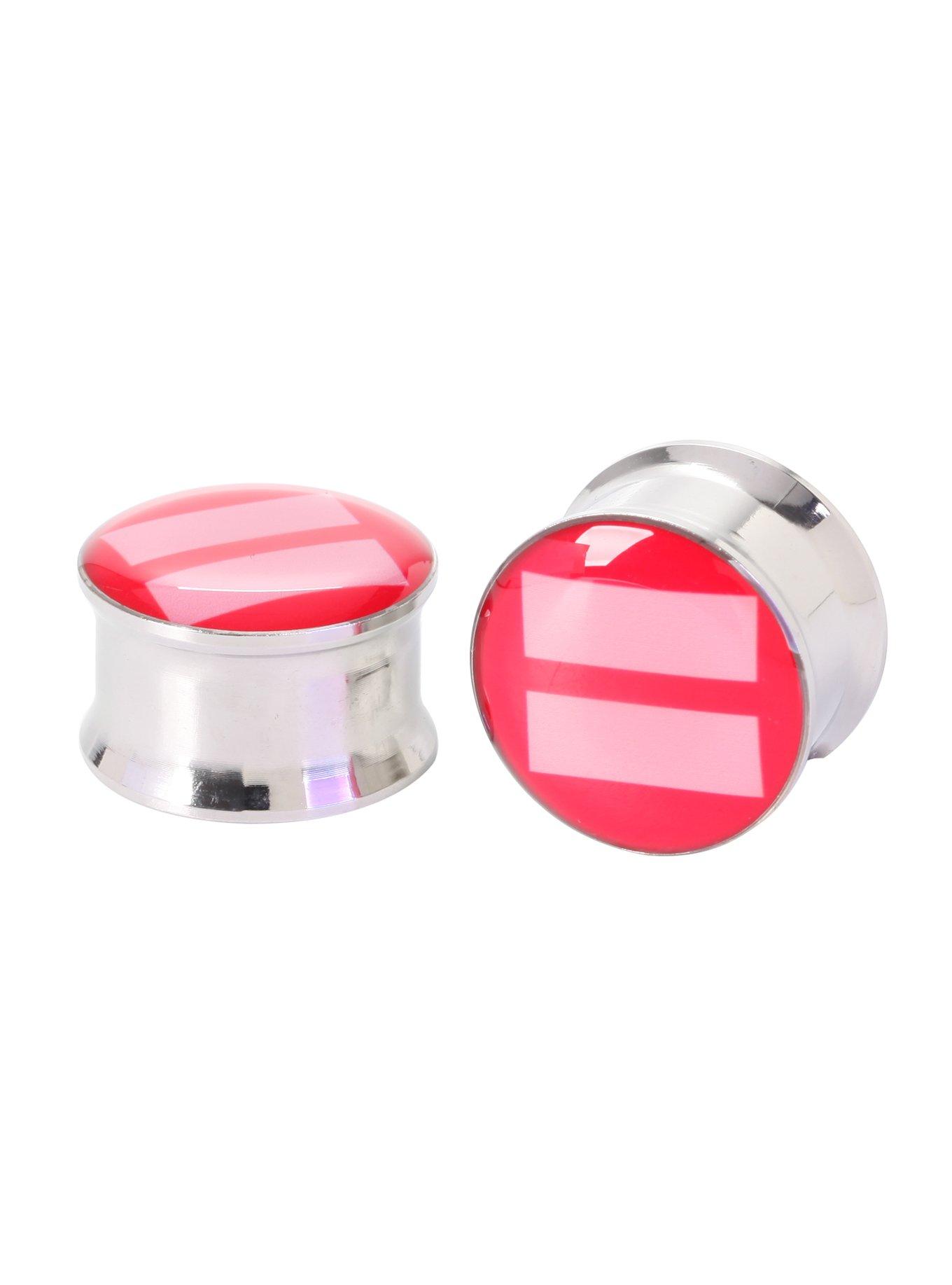 Steel Equality Plug 2 Pack, BLACK, hi-res