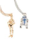 Star Wars C-3PO & R2-D2 Necklace Set, , hi-res
