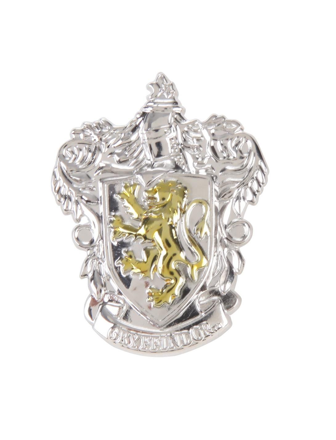 Harry Potter Gryffindor Crest Pewter Pin, , hi-res