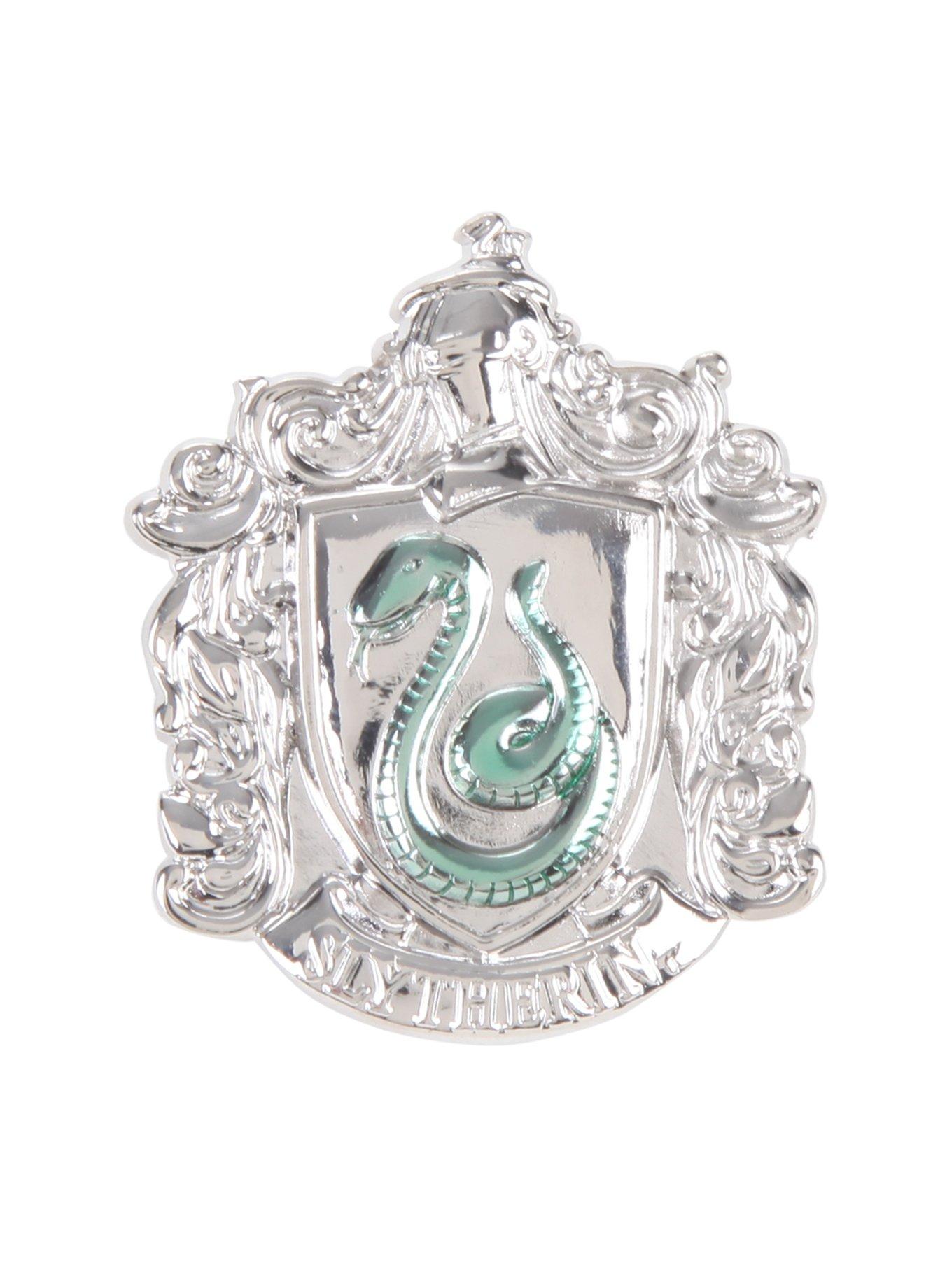 Harry Potter Slytherin Crest Pewter Pin | Hot Topic