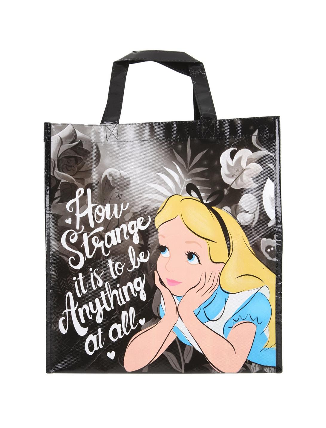 Disney Alice In Wonderland Reusable Tote Bag