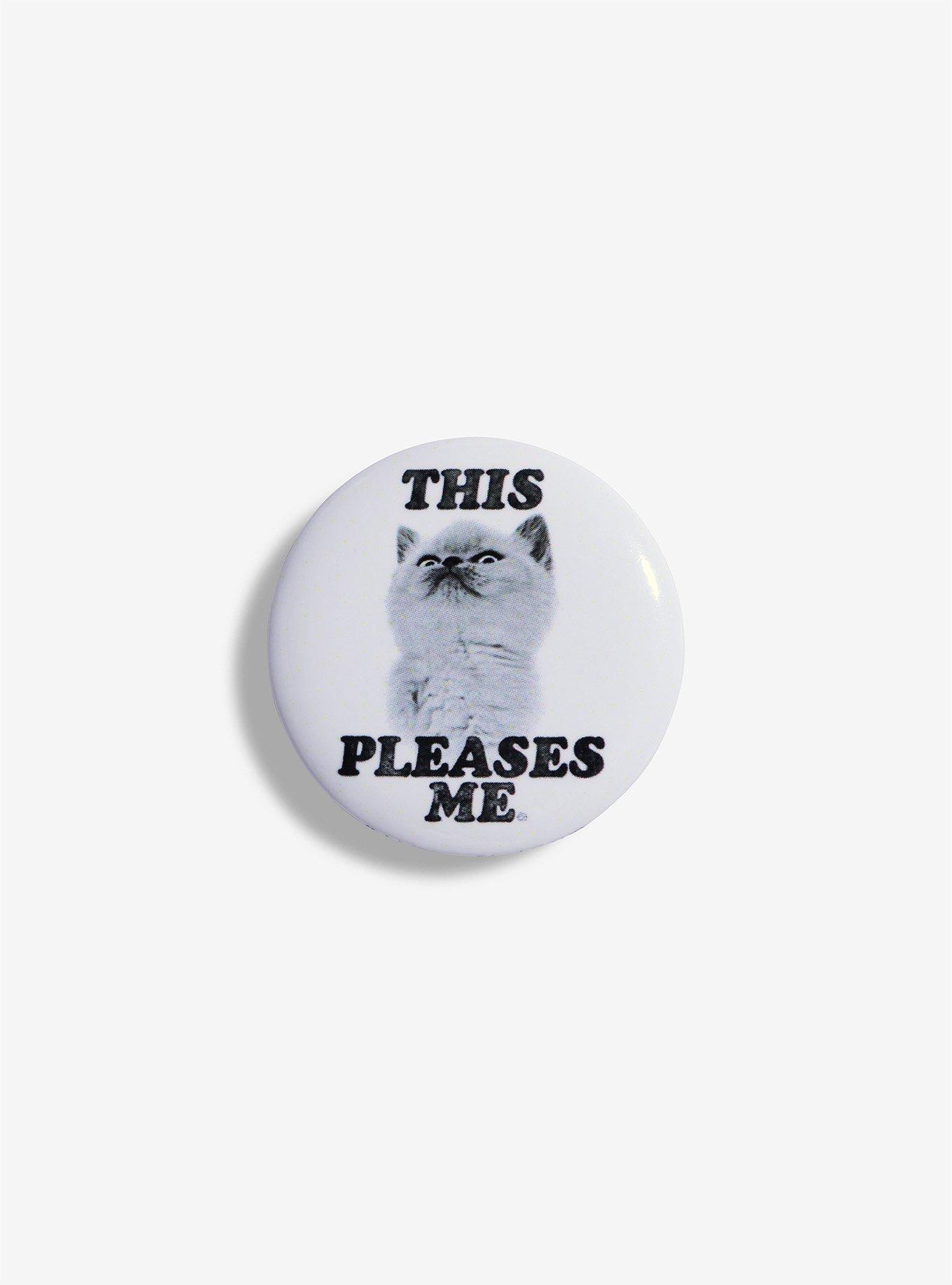 This Pleases Me Cat Pin, , hi-res