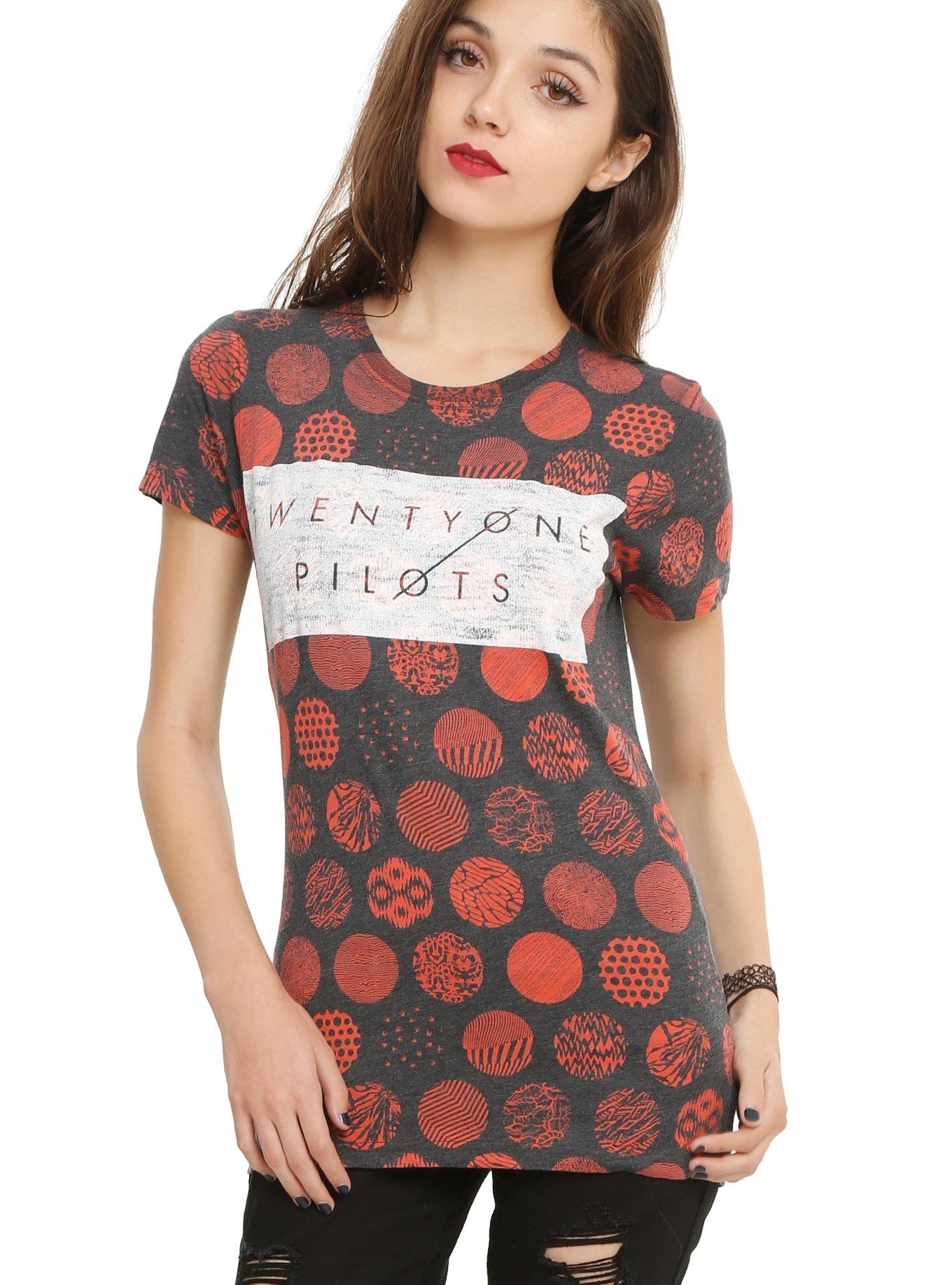 Twenty One Pilots Circles Girls T-Shirt, , hi-res