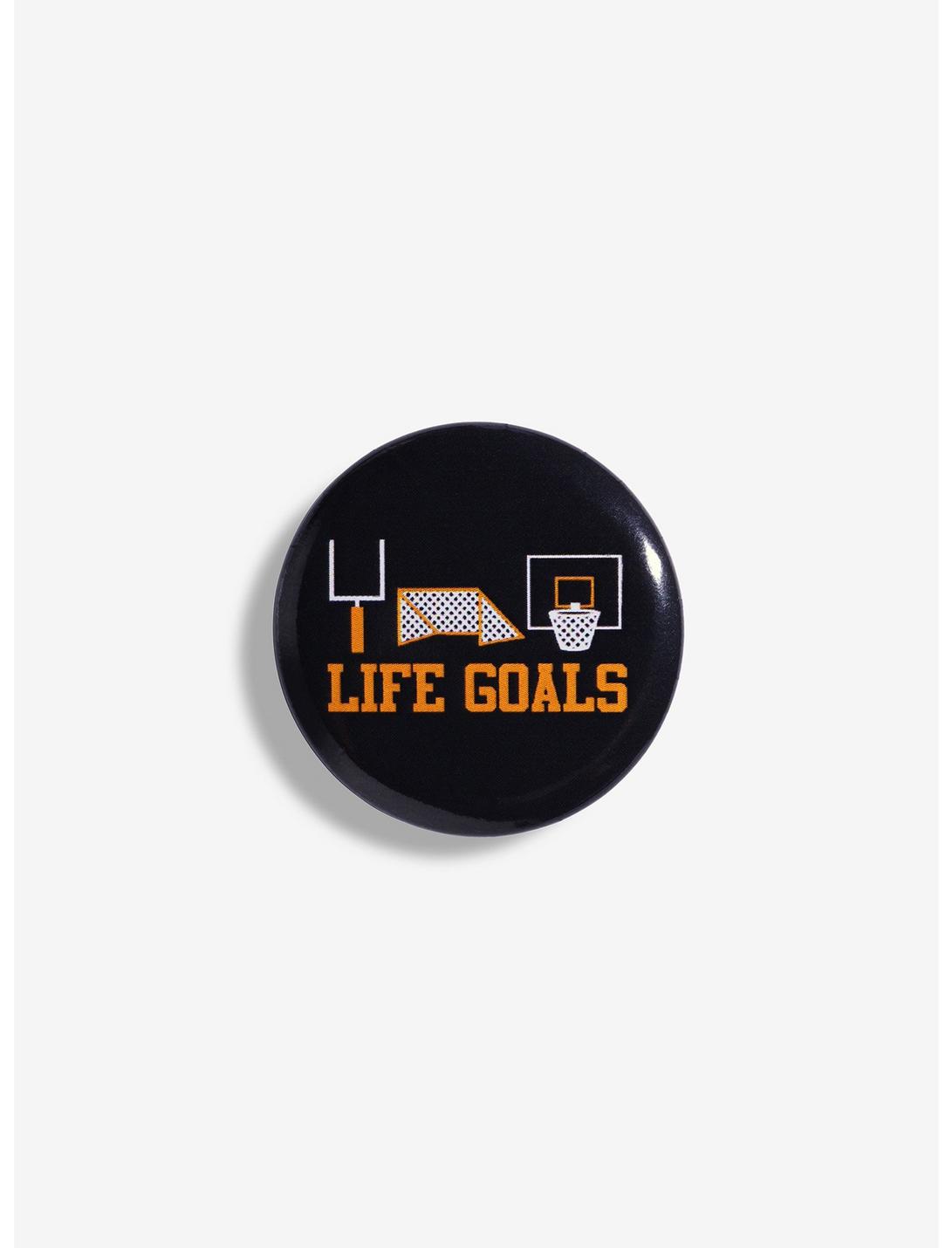 Life Goals Pin, , hi-res