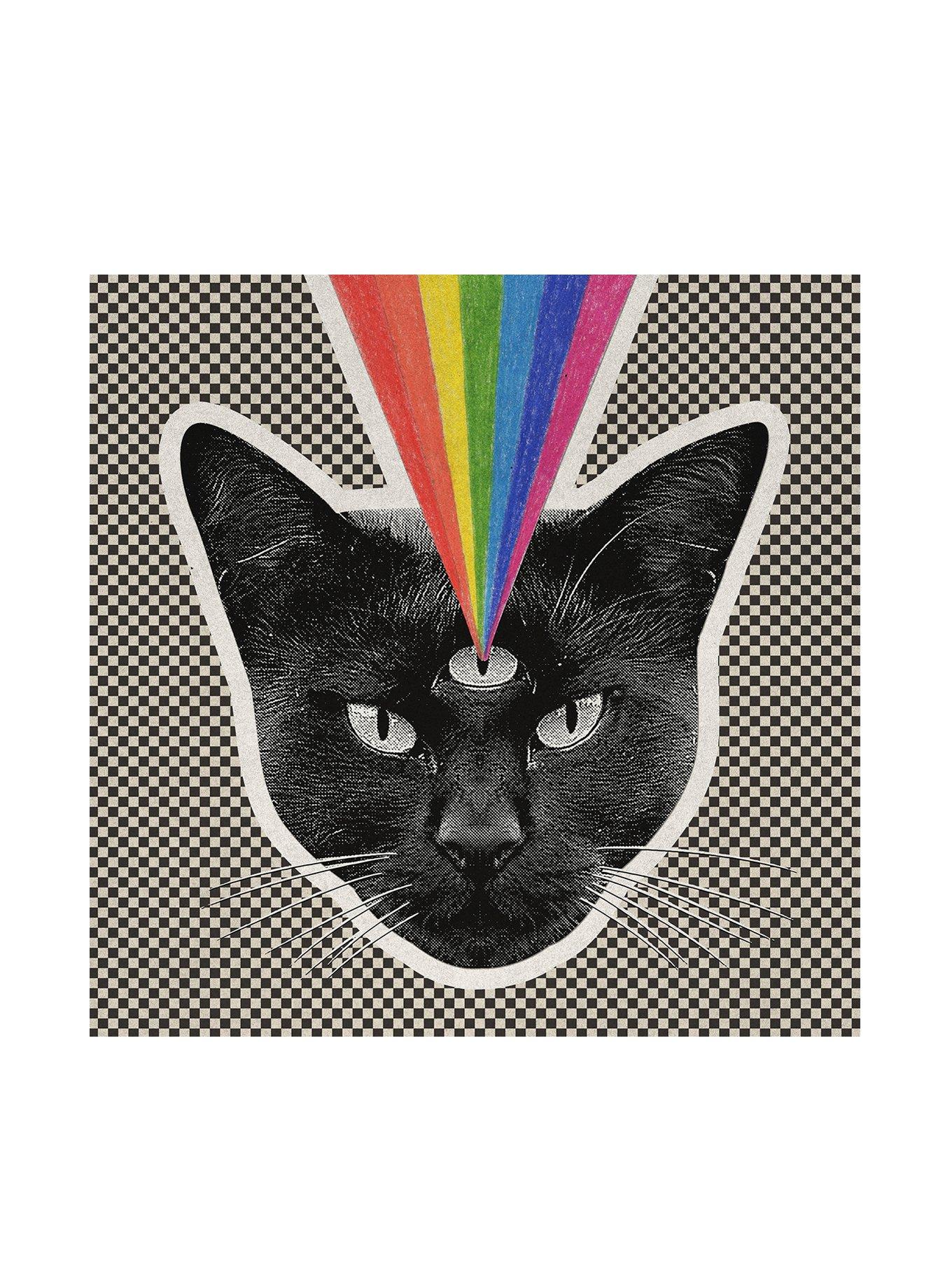 Never Shout Never - Black Cat Vinyl LP Hot Topic Exclusive, , hi-res
