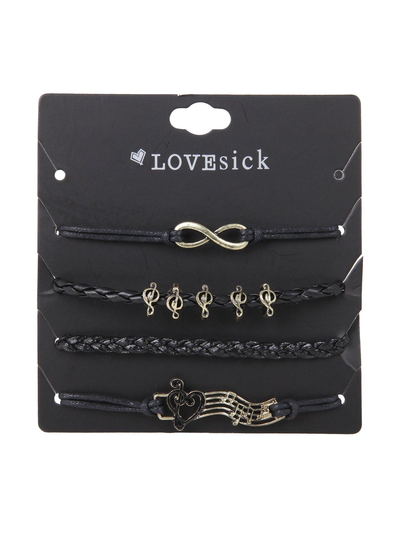 Music Infinity Bracelet Set, , hi-res