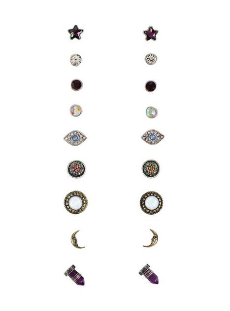 Mystical Crystal Earrings Set | Hot Topic