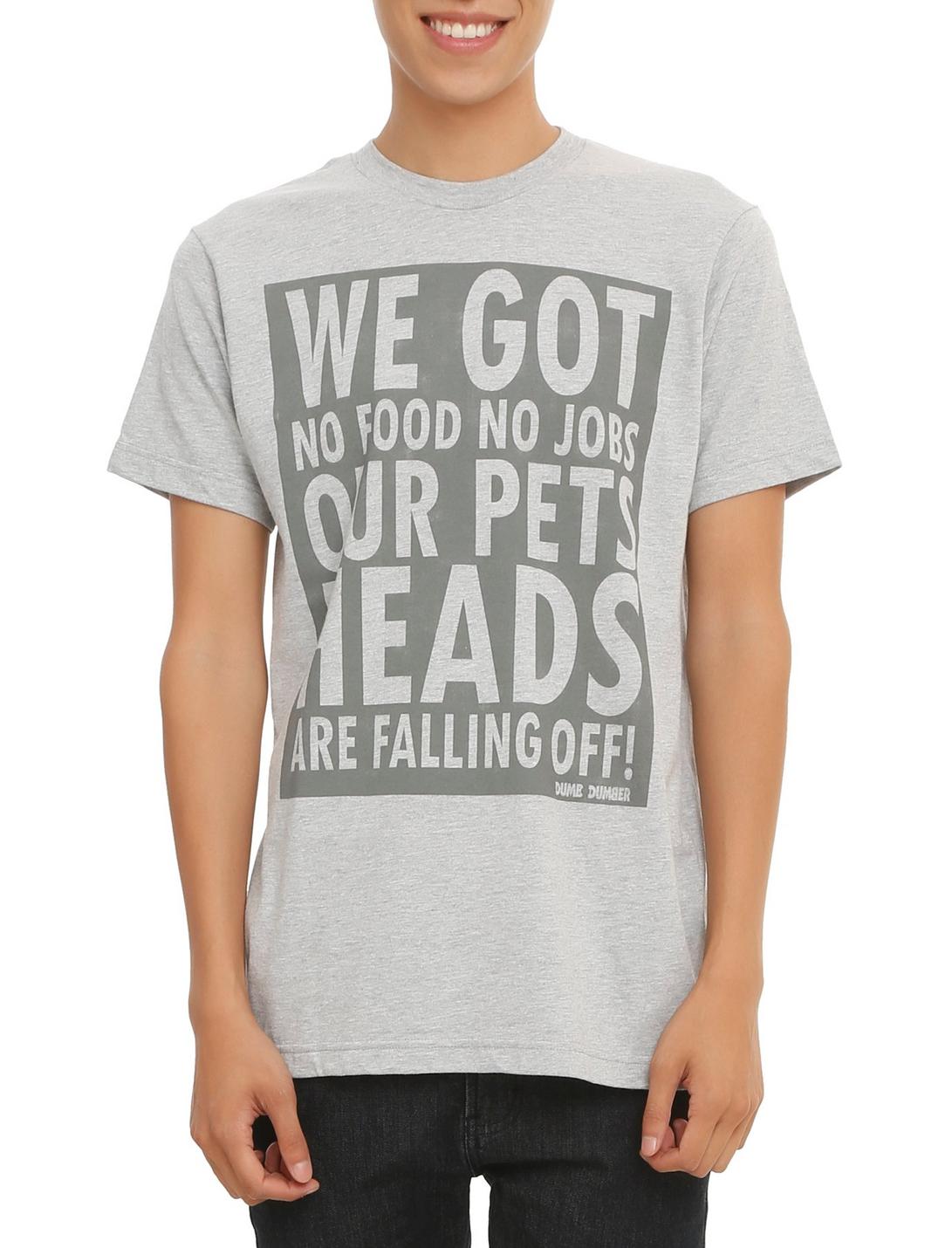 Dumb & Dumber Pets Heads T-Shirt, BLACK, hi-res