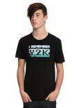 I Remember Y2K T-Shirt, BLACK, hi-res