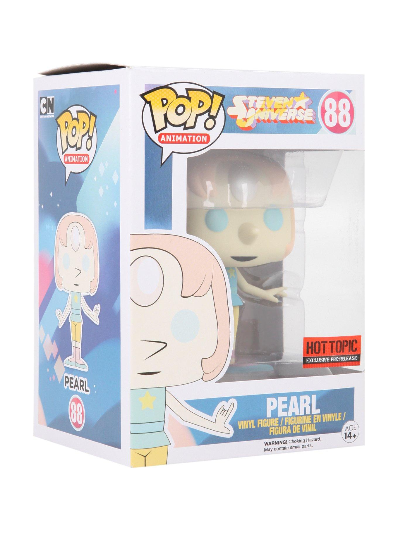 Funko Steven Universe Pop! Animation Pearl Vinyl Figure Hot Topic Exclusive Pre-Release, , hi-res