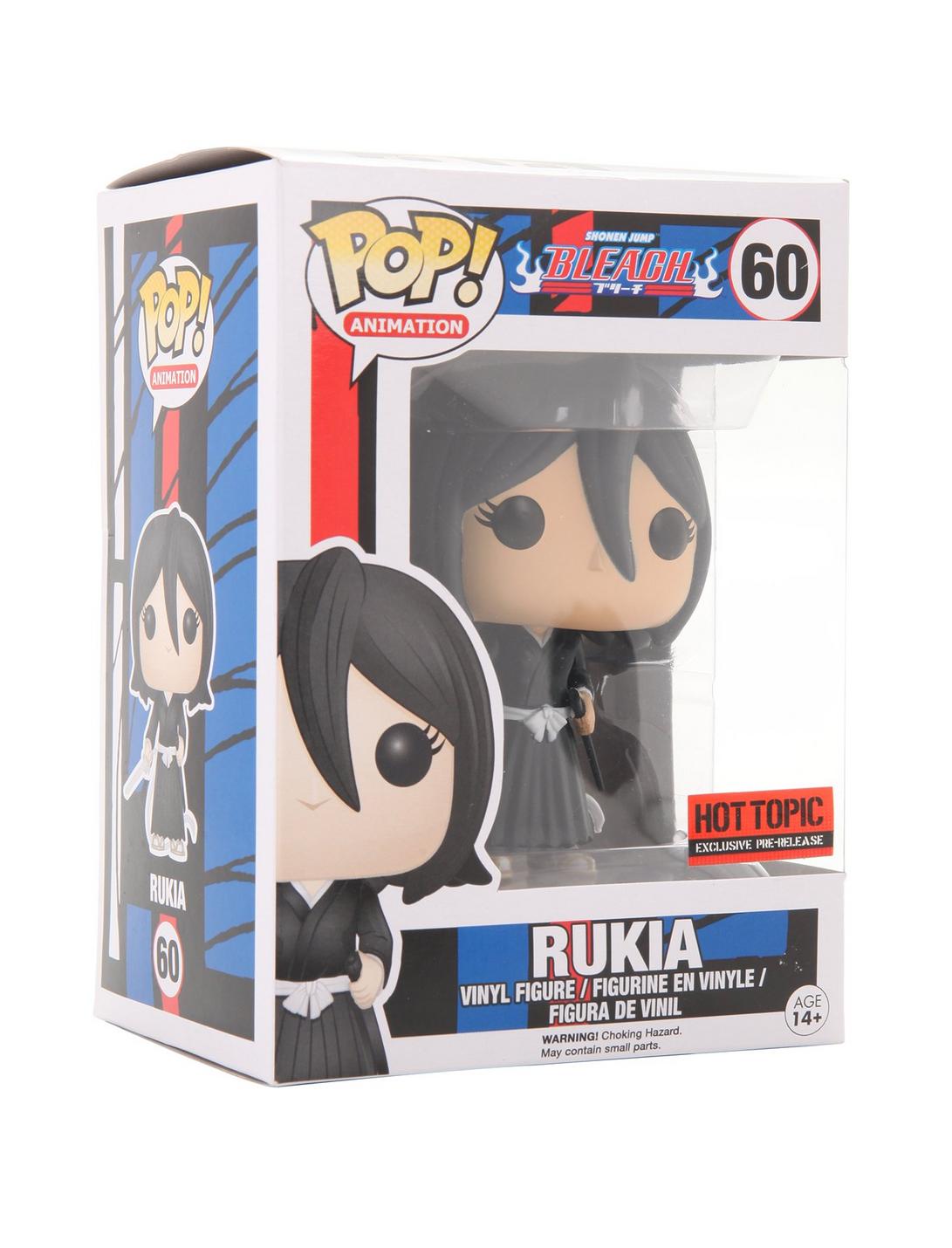 Funko Bleach Pop! Animation Rukia Vinyl Figure Hot Topic Exclusive  Pre-Release