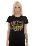 World Of Warcraft Cute But Deadly Logo Girls T-Shirt, BLACK, hi-res