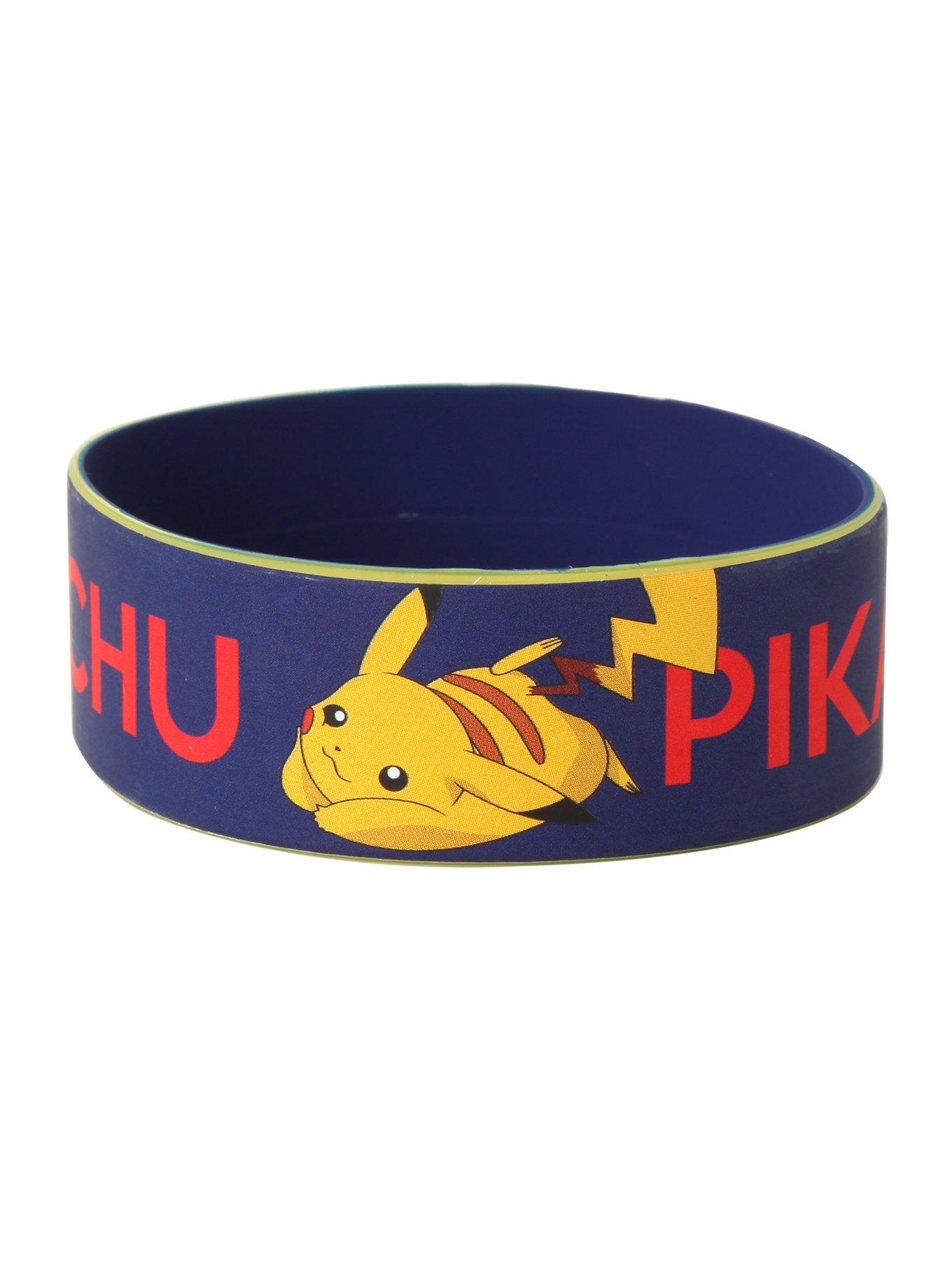 Pokemon Pikachu Rubber Bracelet, , hi-res