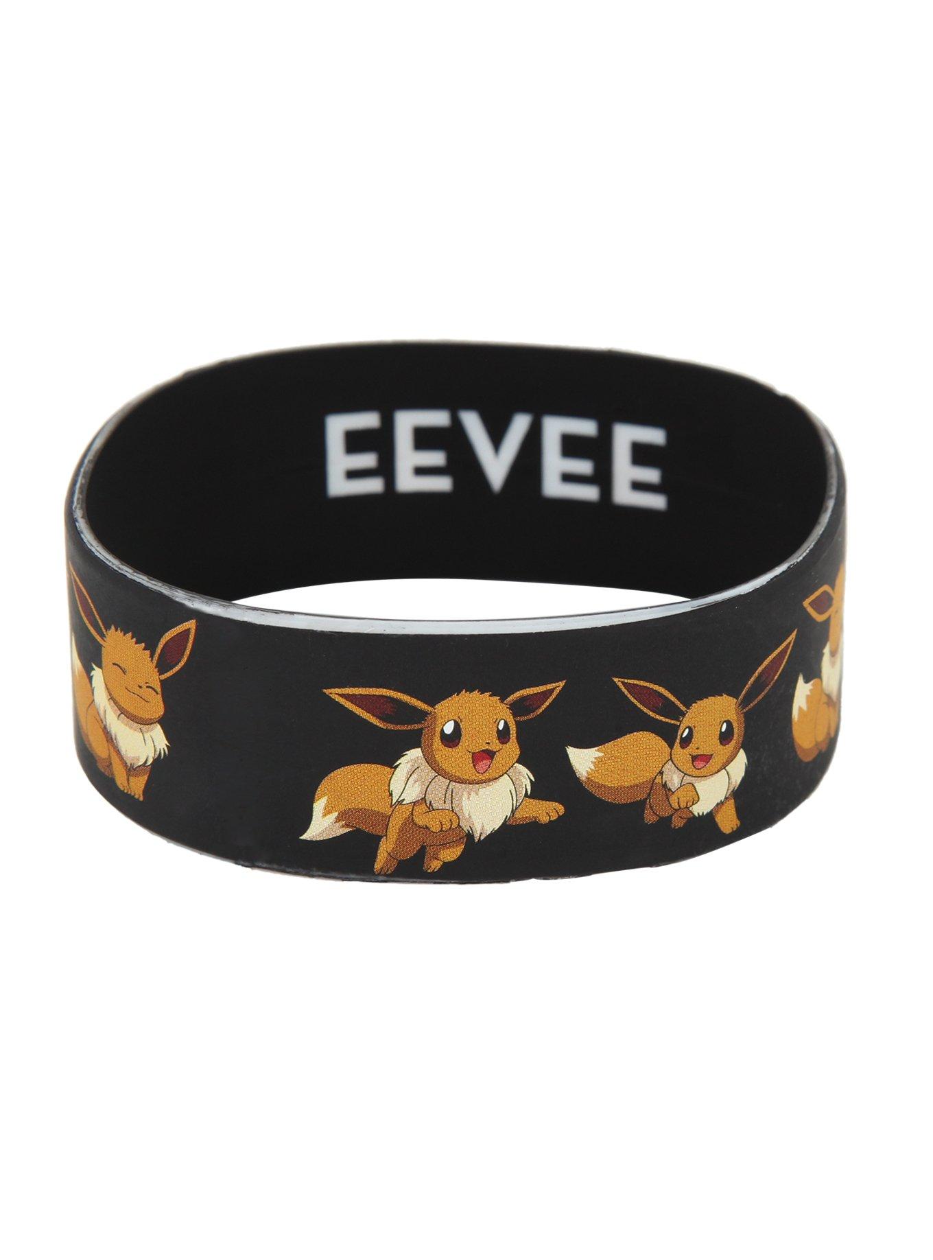 Pokemon Eevee Rubber Wristband, , hi-res