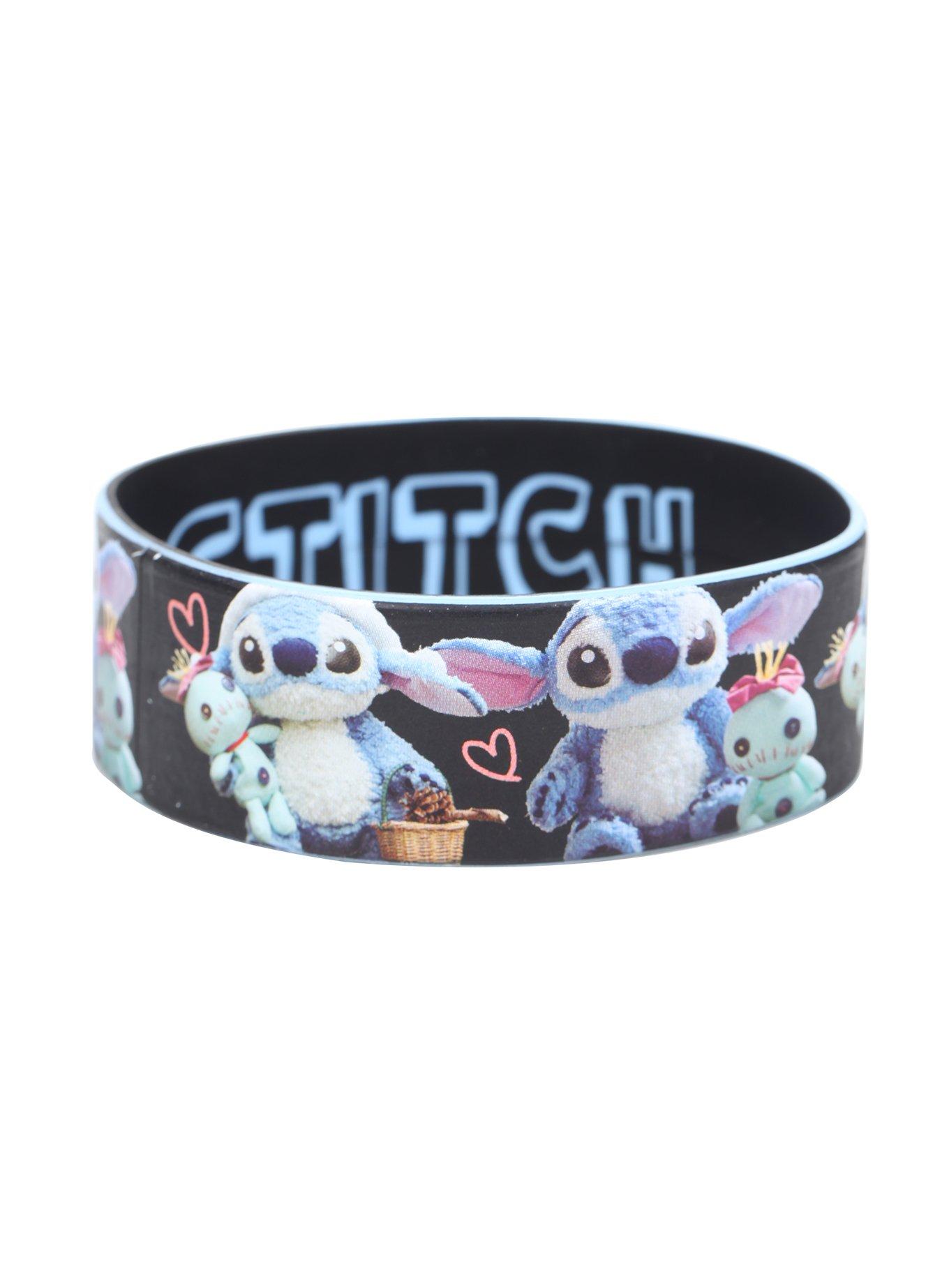 Disney Lilo & Stitch Photo Real Rubber Bracelet, , hi-res