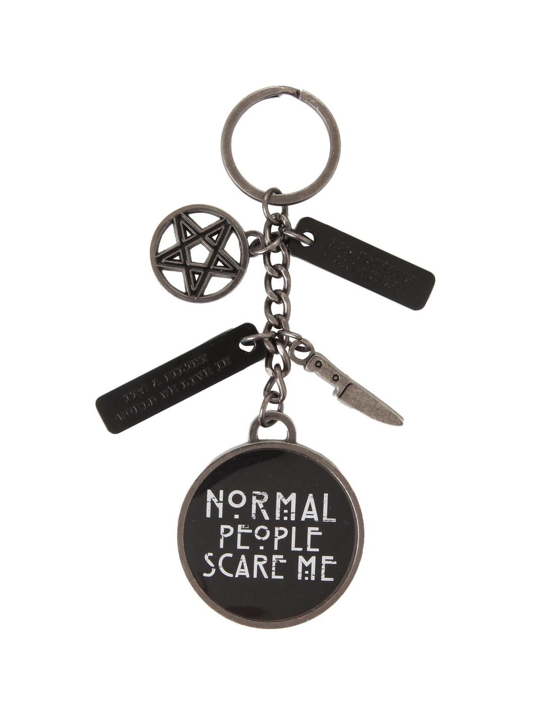 American Horror Story Charm Key Chain, , hi-res