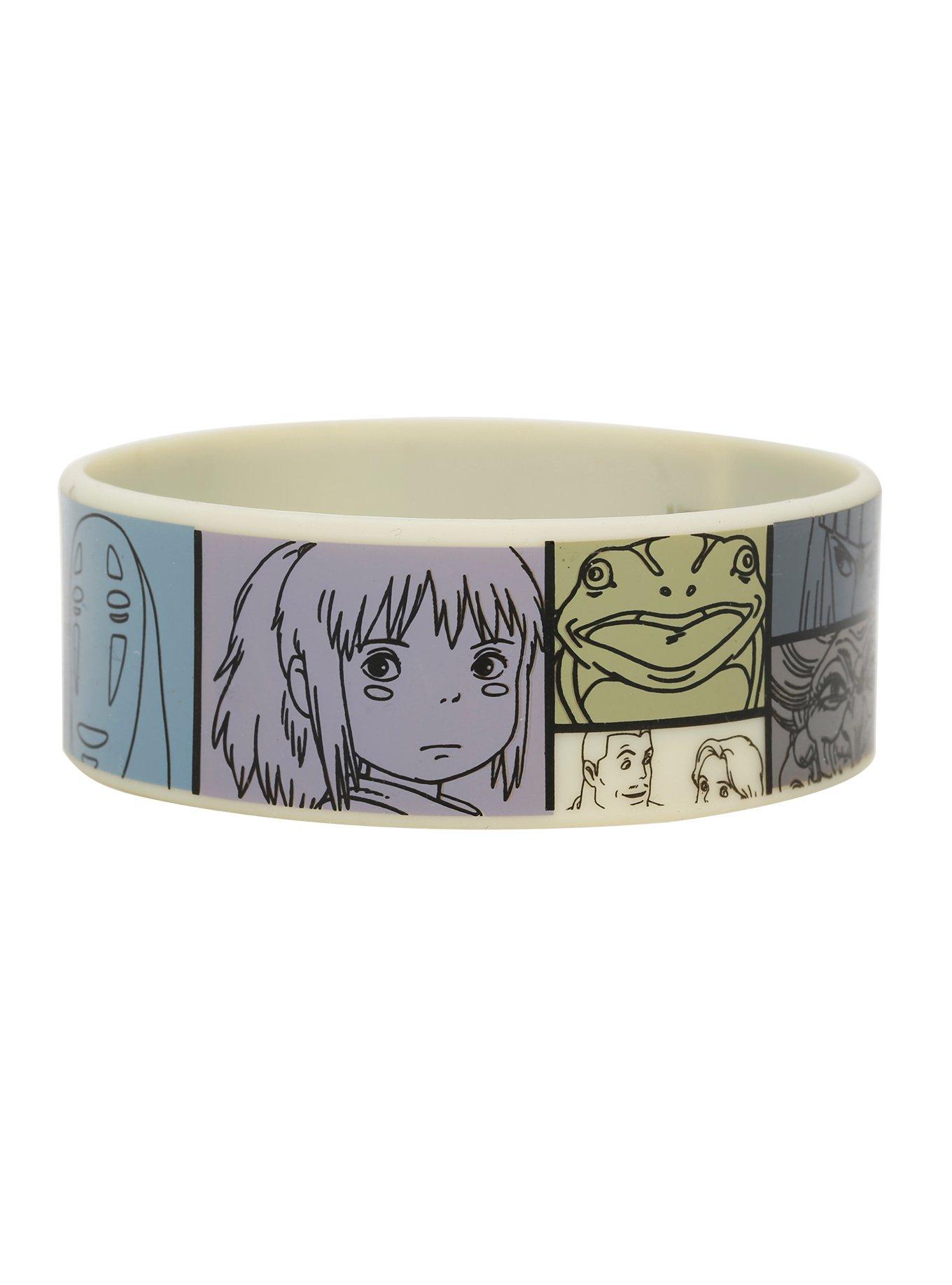 Studio Ghibli Spirited Away Panels Rubber Bracelet, , hi-res