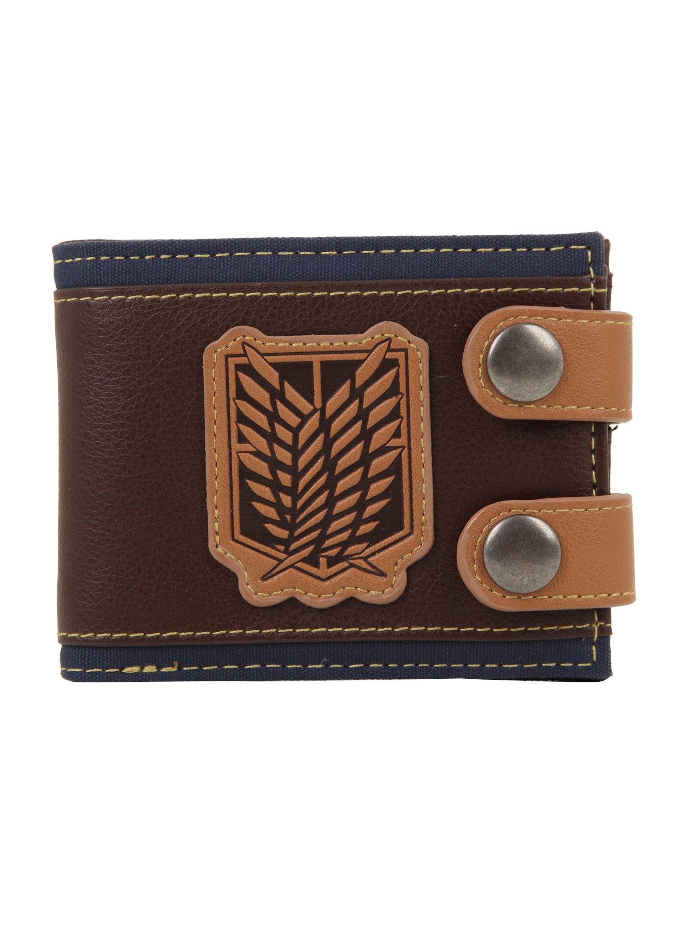 Attack On Titan Scout Regiment Trifold Chain Wallet