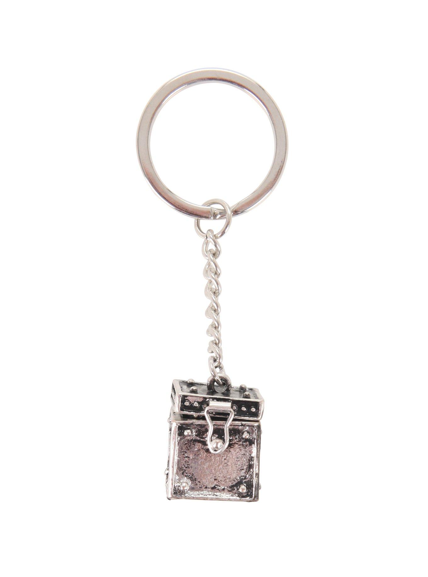 Cat In A Box Key Chain | Hot Topic