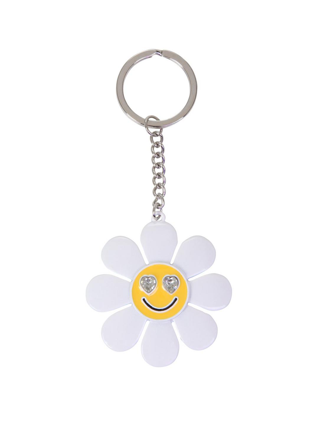 Smiling Flower Key Chain, , hi-res