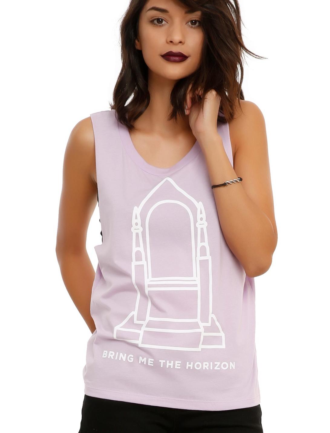 Bring Me The Horizon Throne Girls Muscle Top, , hi-res