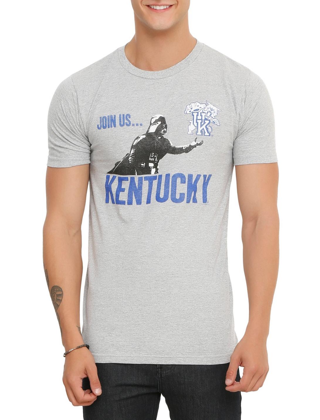 Star Wars NCAA Kentucky Darth Vader T-Shirt, BLACK, hi-res