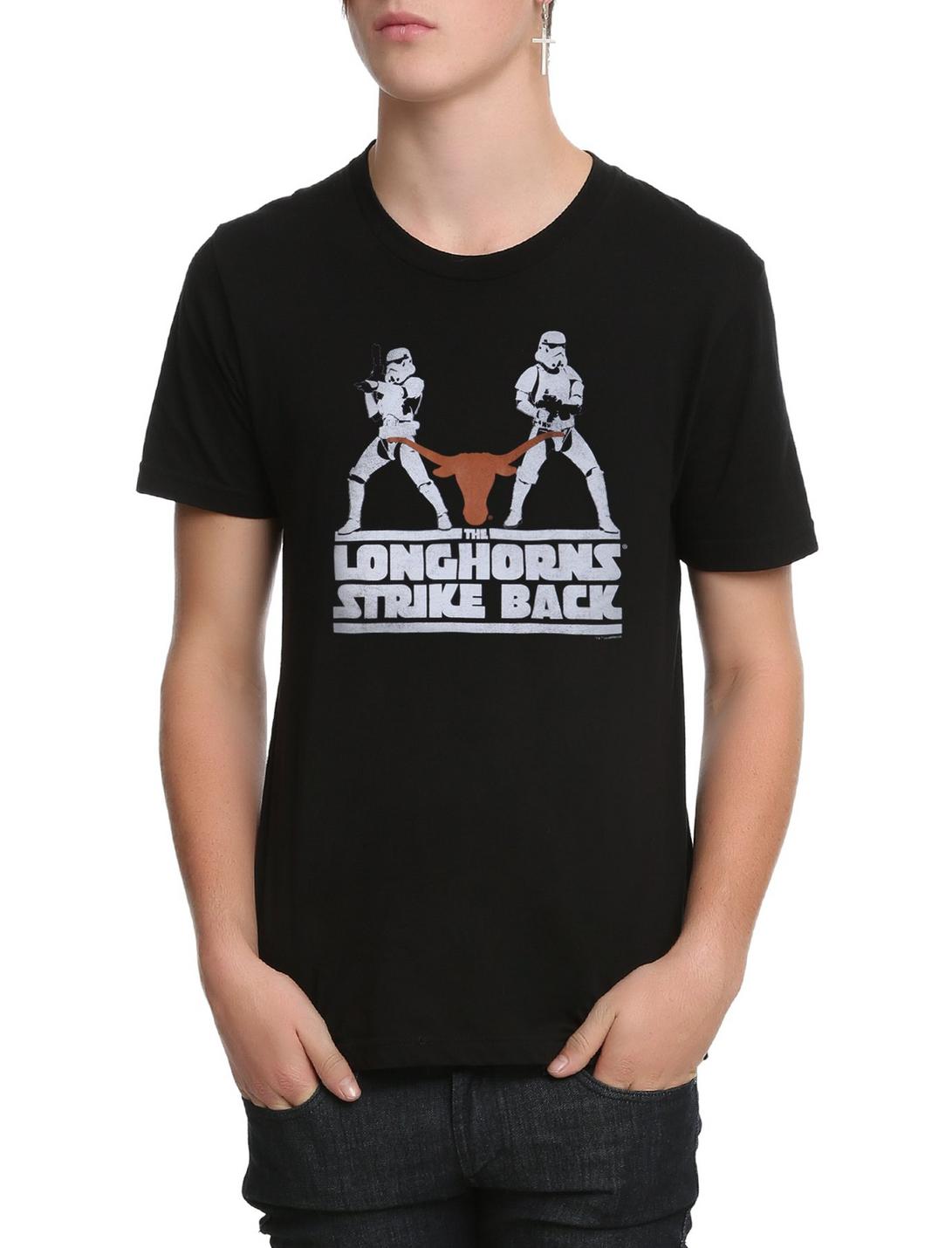 Star Wars NCAA Texas Stormtroopers T-Shirt, BLACK, hi-res