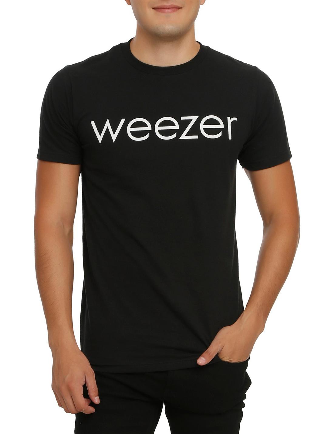 Weezer Logo T-Shirt, BLACK, hi-res