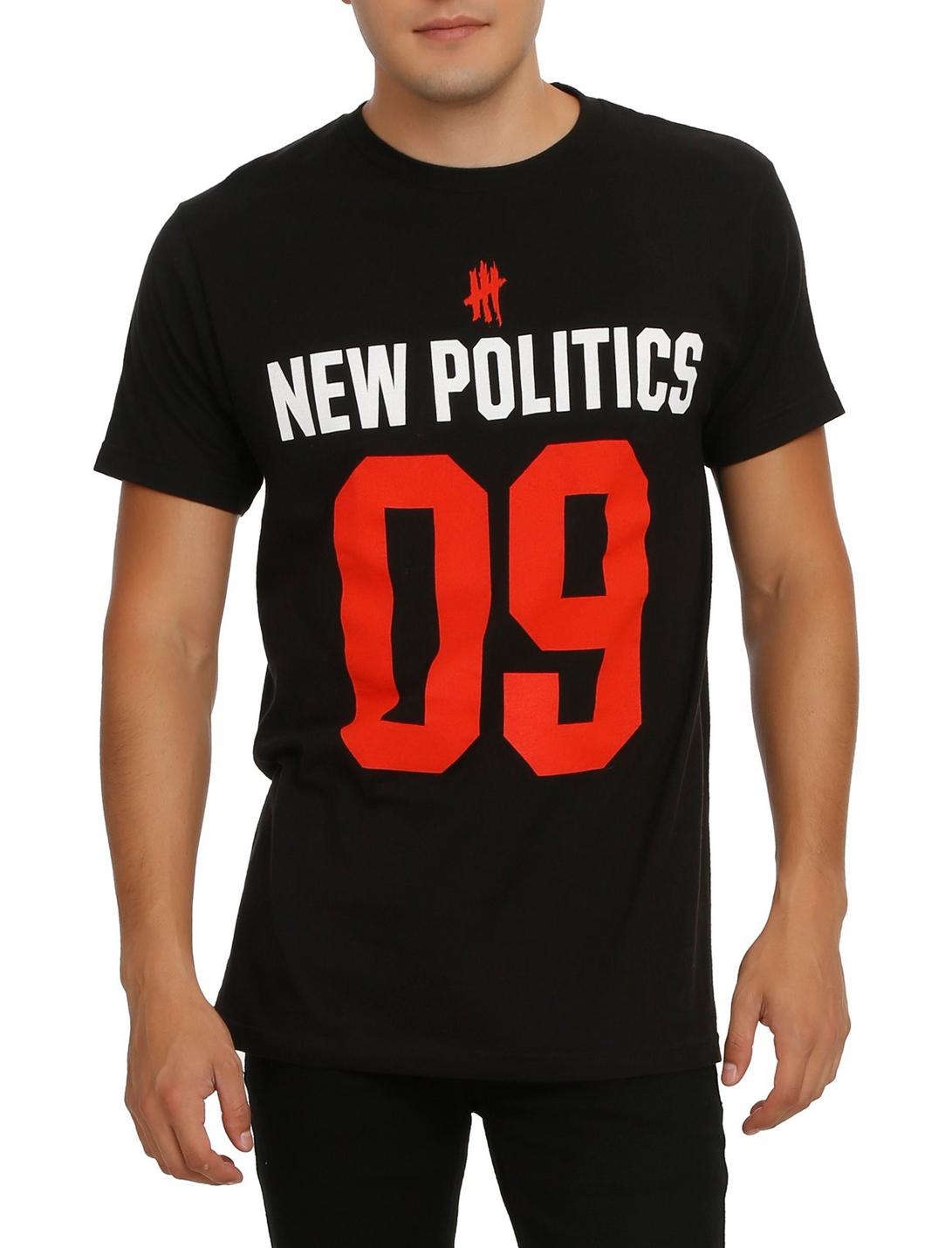 New Politics 09 T-Shirt, BLACK, hi-res