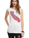 California State Fill Girls Muscle Top, BLACK, hi-res