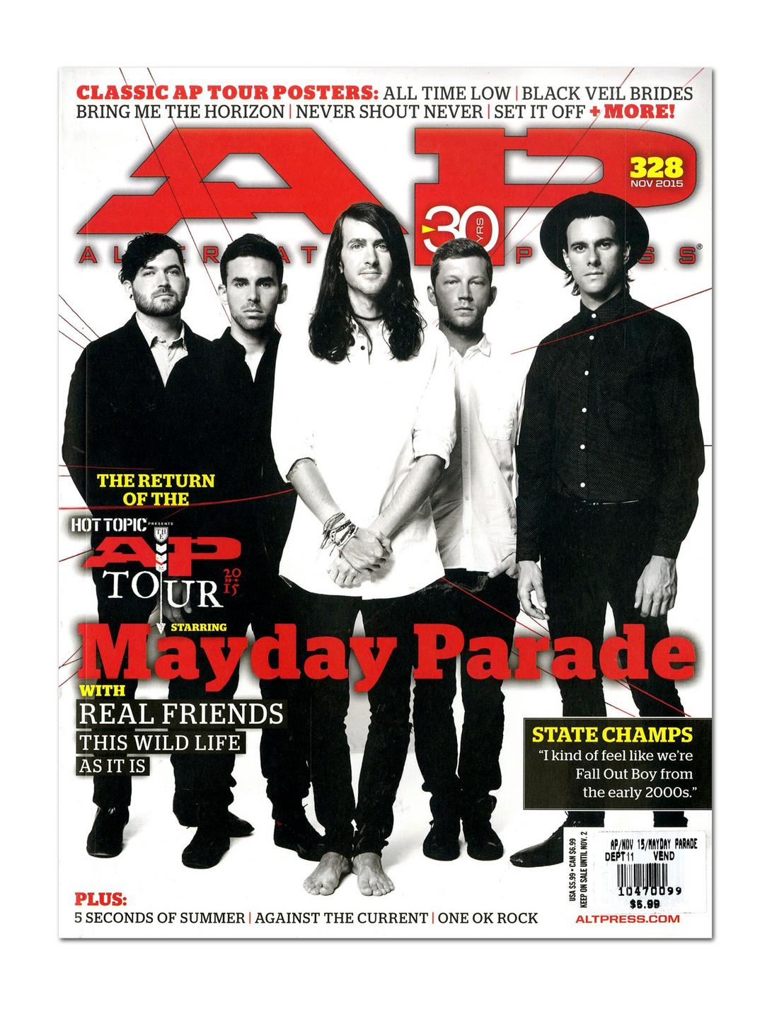 AP Alternative Press November 2015 Issue 328, , hi-res
