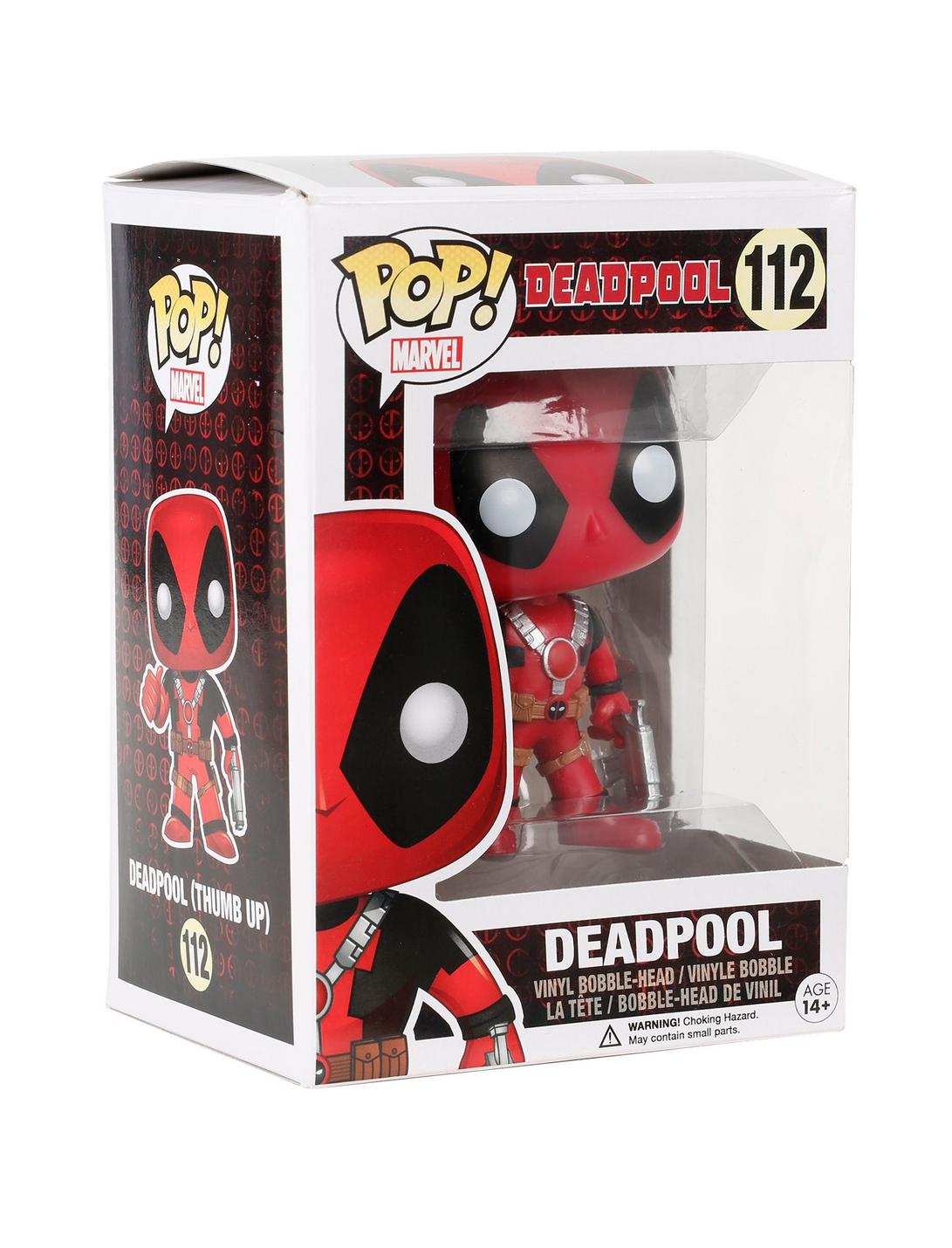 Funko Marvel Pop! Deadpool Thumbs Up Vinyl Figure, , hi-res