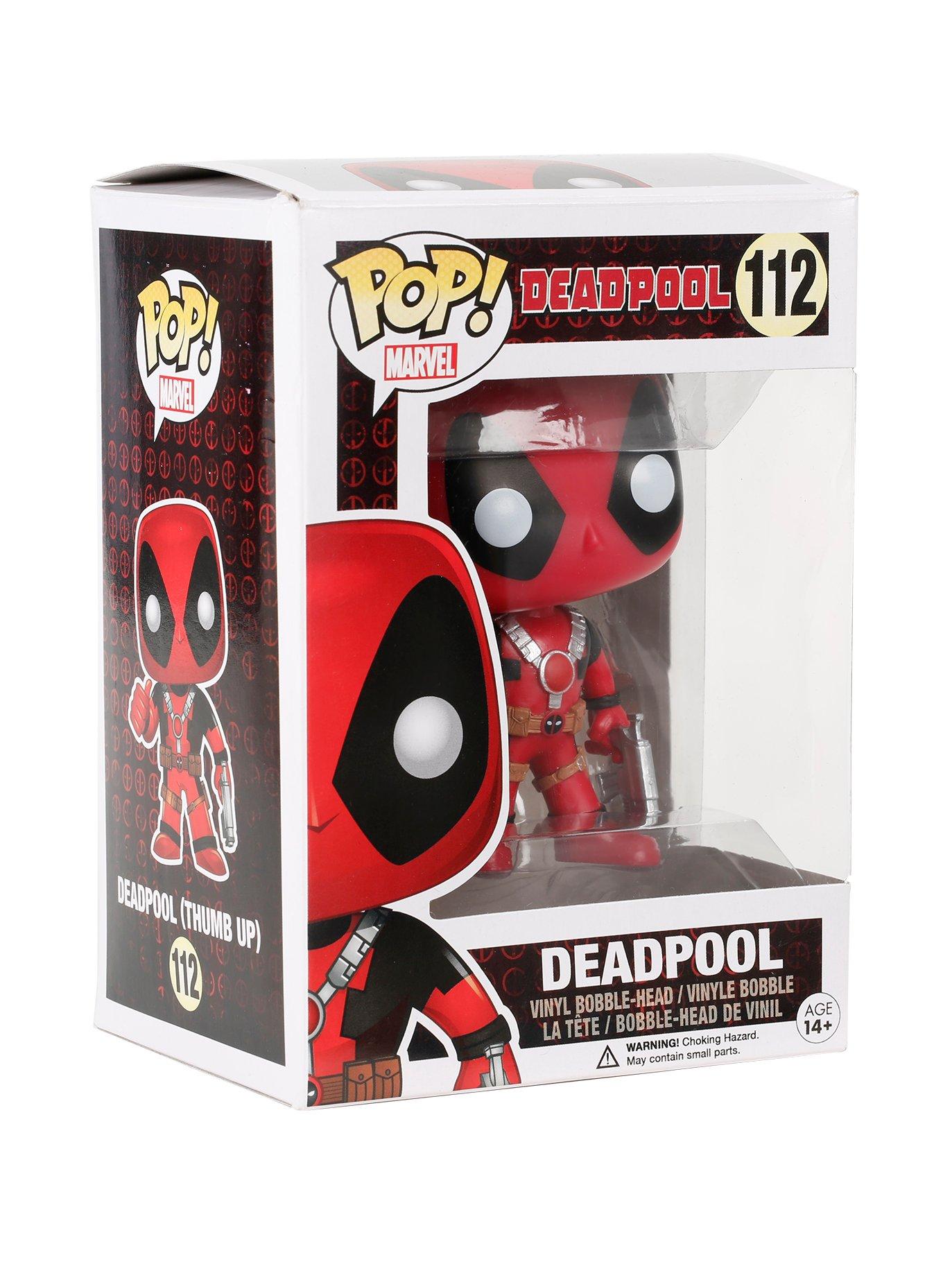 Funko Marvel Pop! Deadpool Thumbs Up Vinyl Figure, , hi-res
