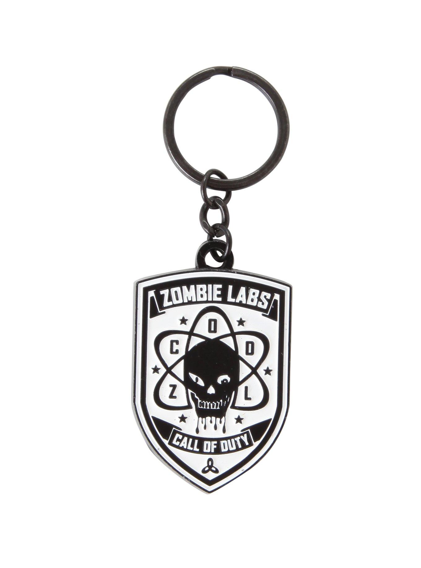 Call Of Duty Zombie Labs Key Chain Hot Topic