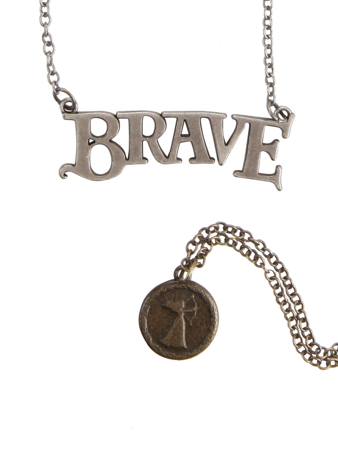 Disney Brave Logo Necklace Set, , hi-res