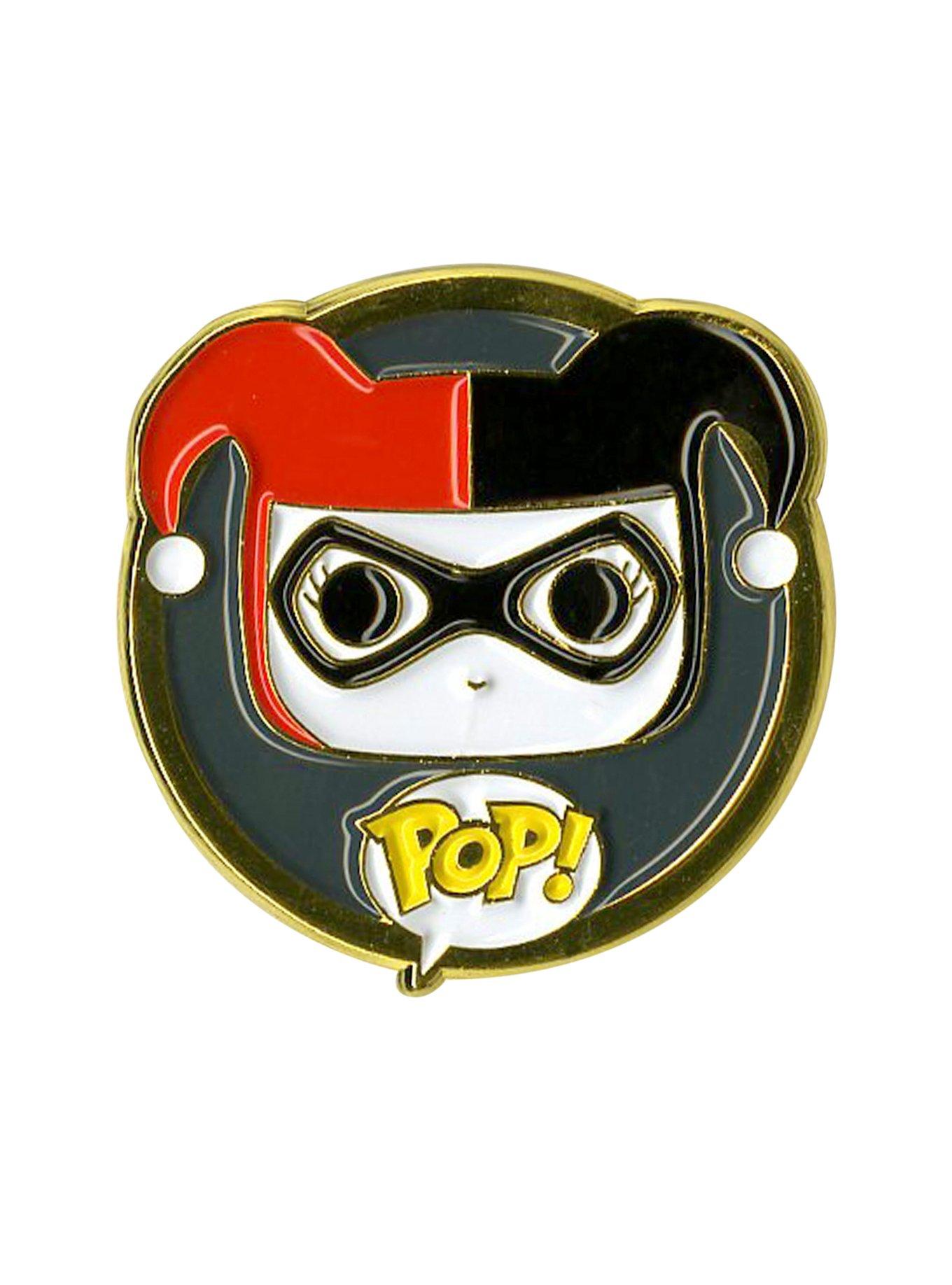 Funko DC Comics Pop! Harley Quinn Pin, , hi-res