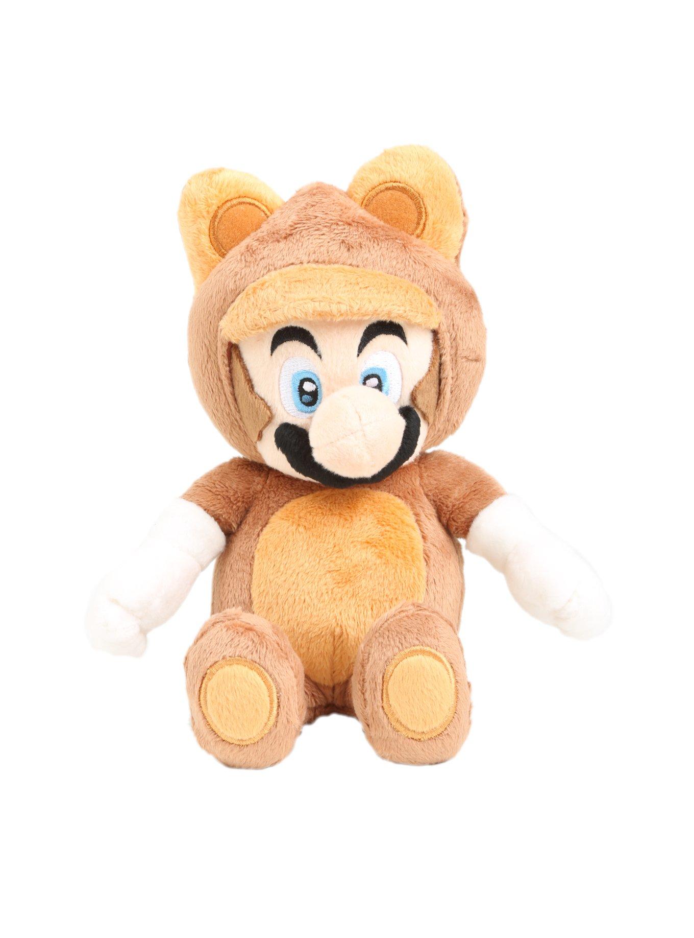 Super Mario 3D Land Tanooki Mario 8" Plush, , hi-res