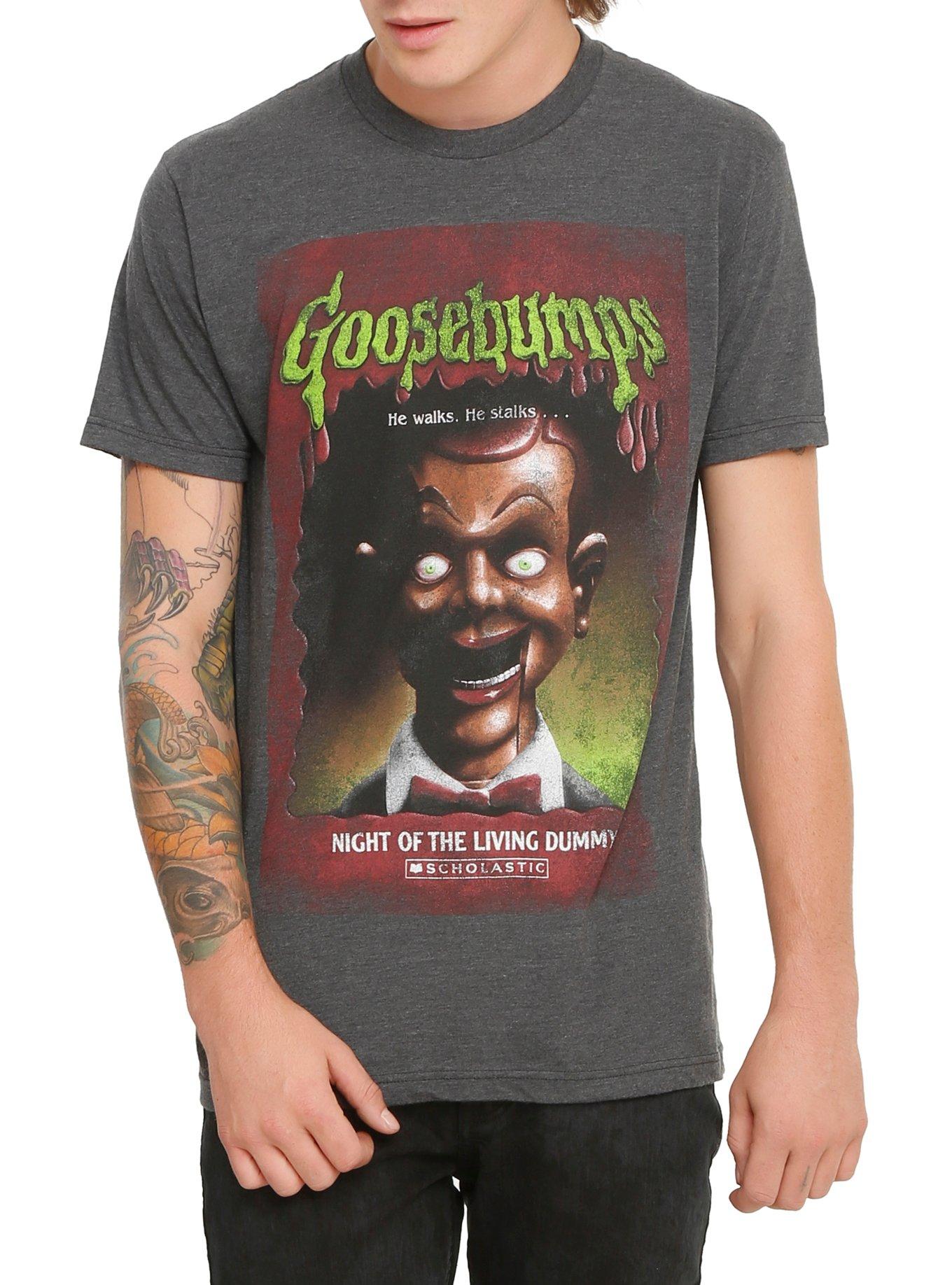 Goosebumps Night Of The Living Dummy T-Shirt, BLACK, hi-res