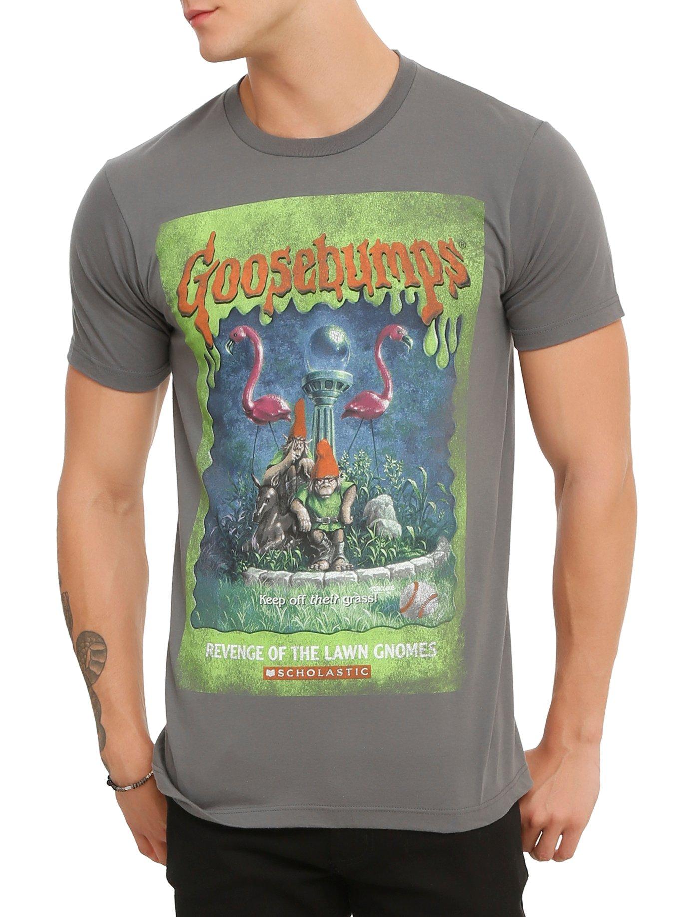 Goosebumps Revenge Of The Lawn Gnomes T-Shirt, BLACK, hi-res