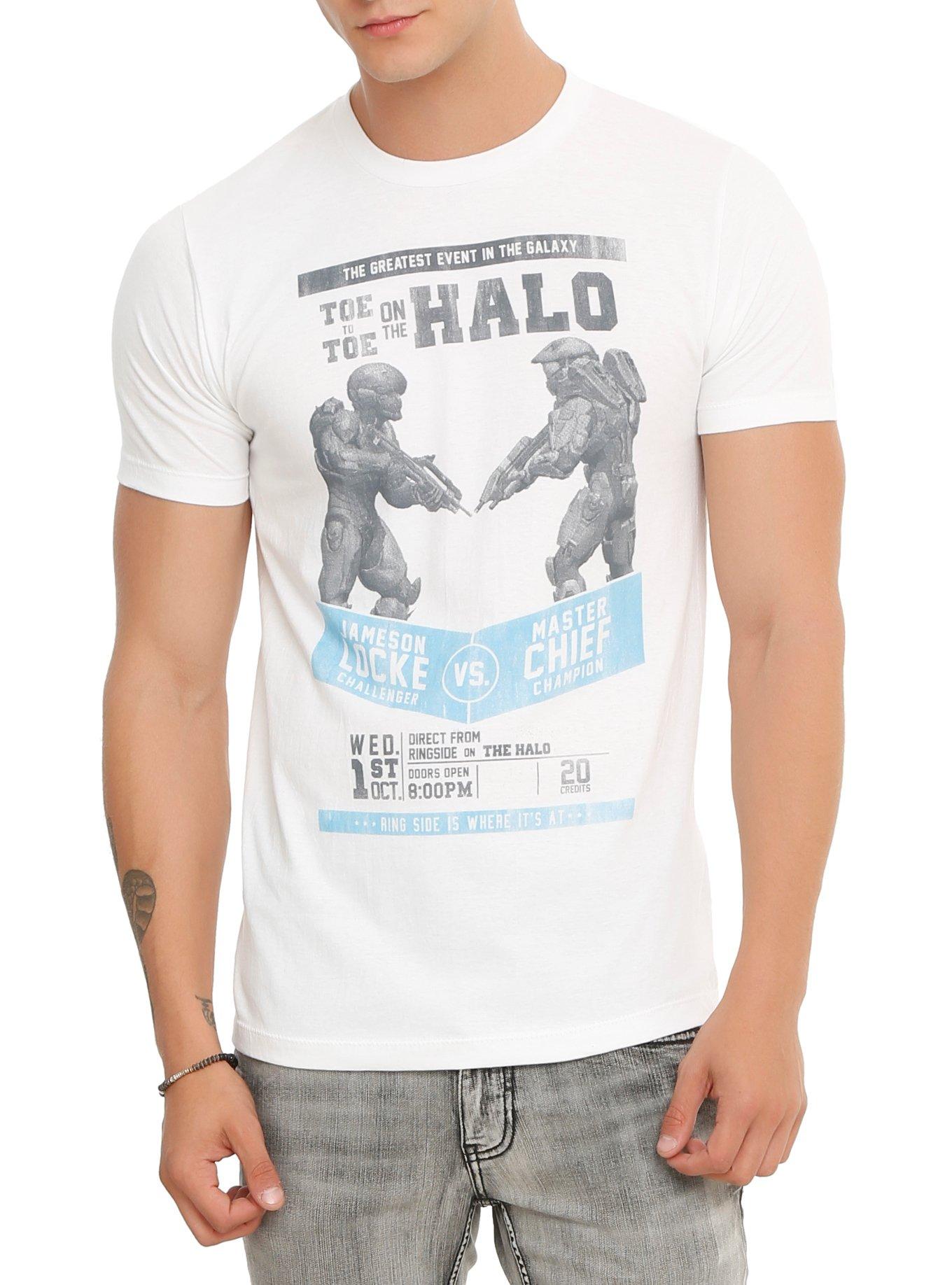 Halo Locke Vs. Master Chief T-Shirt, BLACK, hi-res