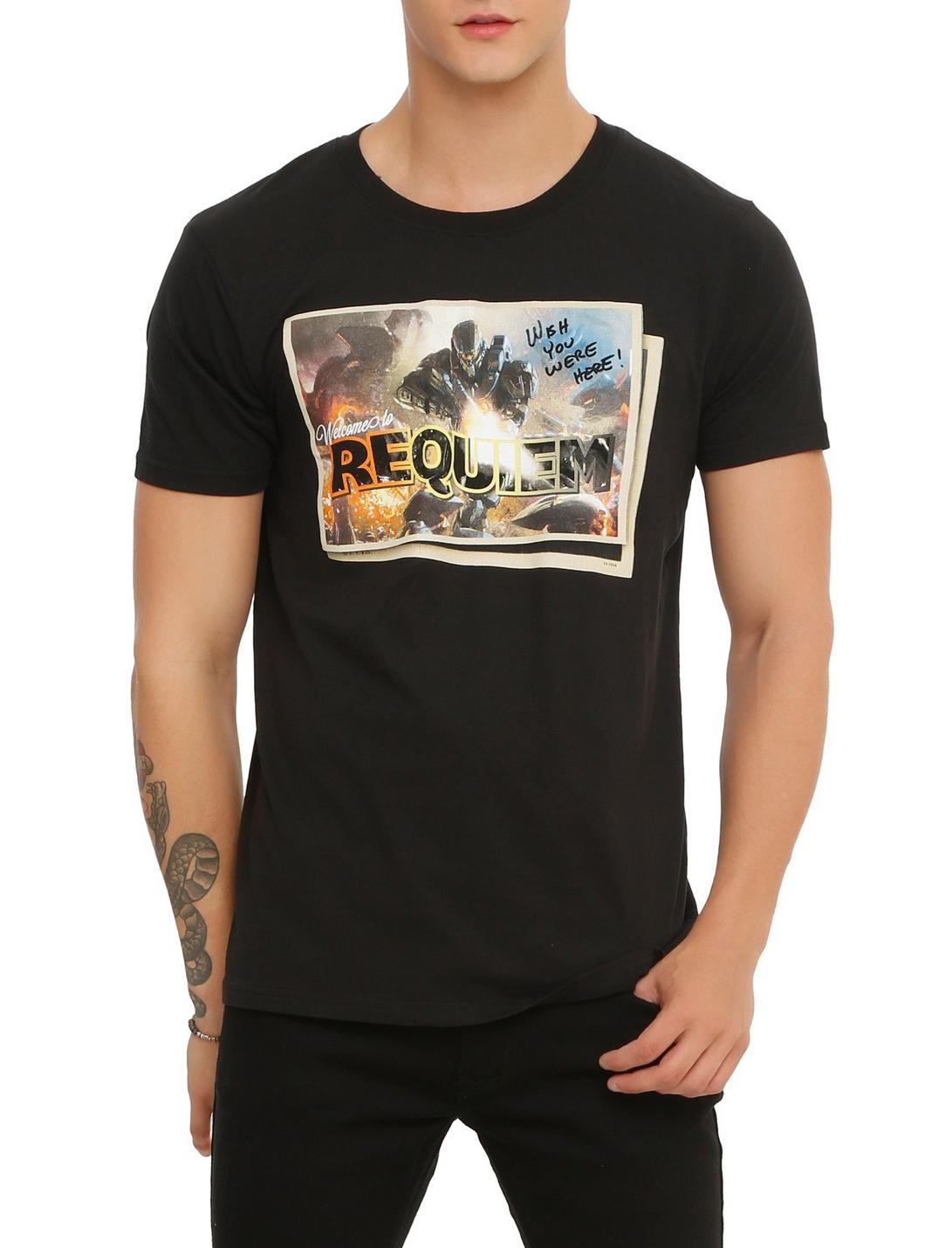 Halo Welcome To Requiem T-Shirt, BLACK, hi-res