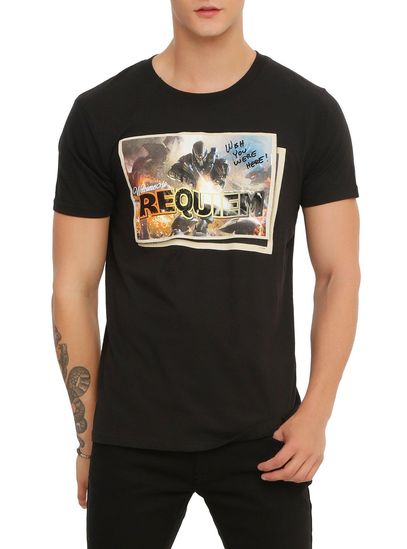 Halo Welcome To Requiem T-Shirt, BLACK, hi-res